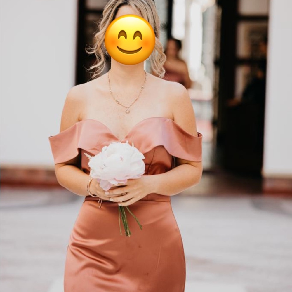 Satin dress